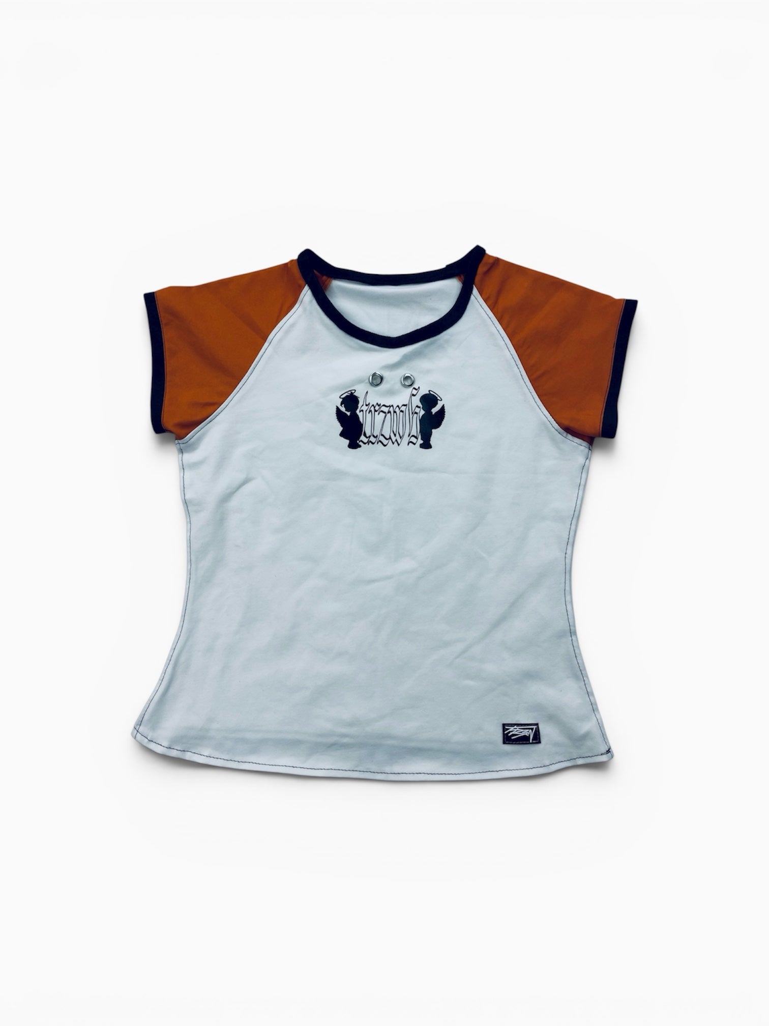 Raglan Cuffed Baby Tee