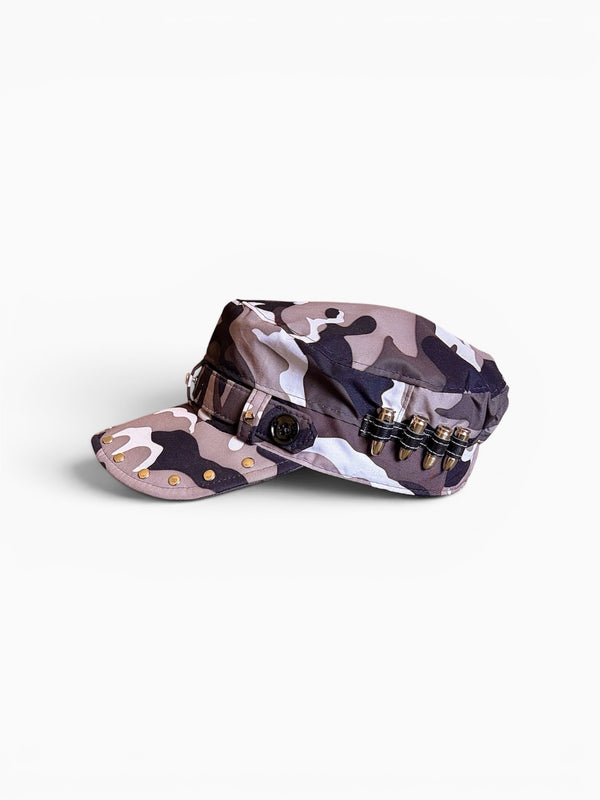 Black & White Studded Camo
