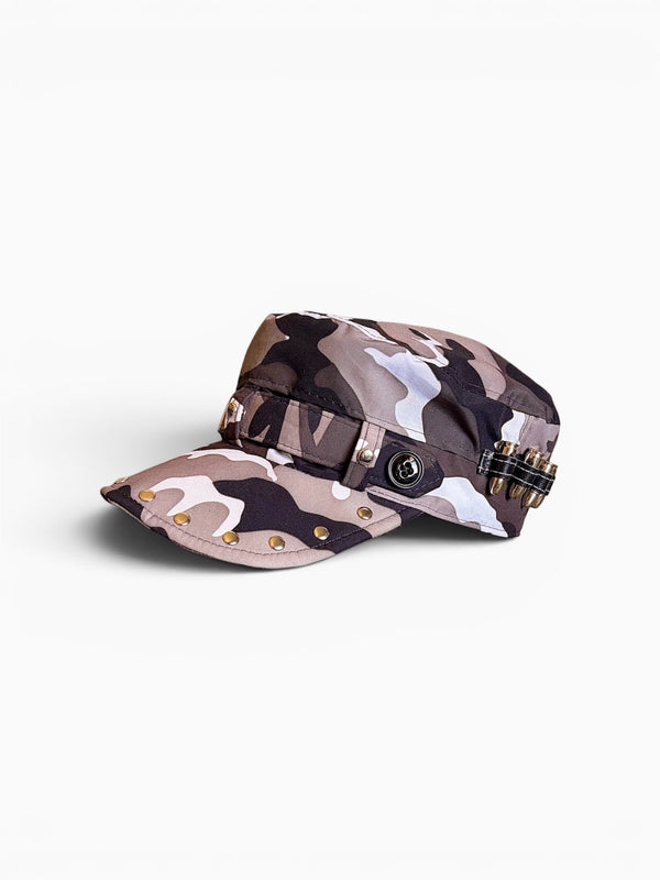 Black & White Studded Camo